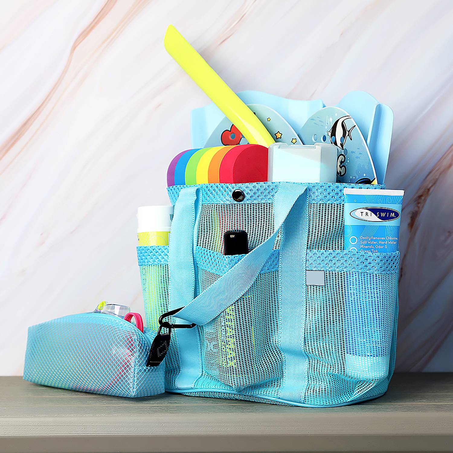 Multifunctional Large-capacity Mesh Storage Beach Bag 8