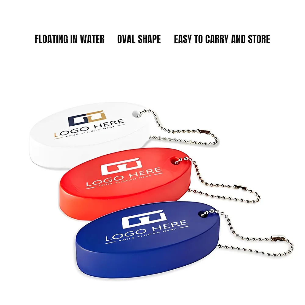 Oval Floating Keychain 6