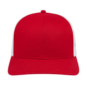 Cap America Poly/Cotton Trucker Mesh Back Cap 133