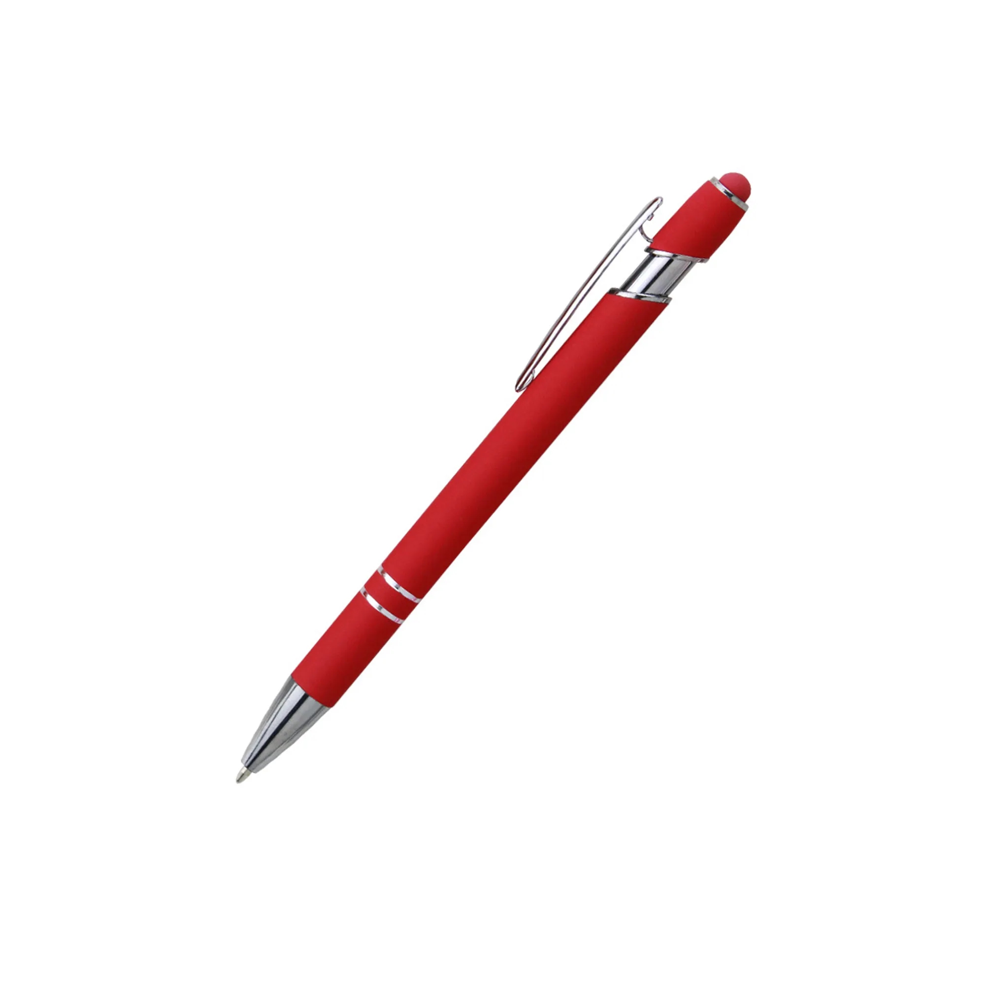 Soft Touch Click Metal Ballpoint Pen 2