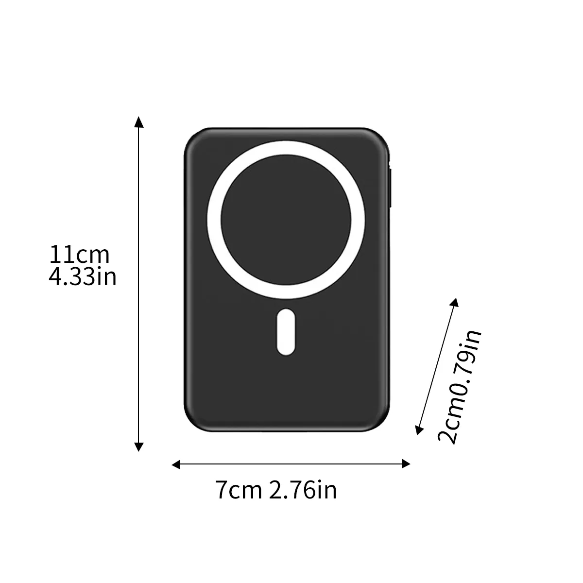 Magnetic Wireless Power Bank 10000 mAh with Stand 6