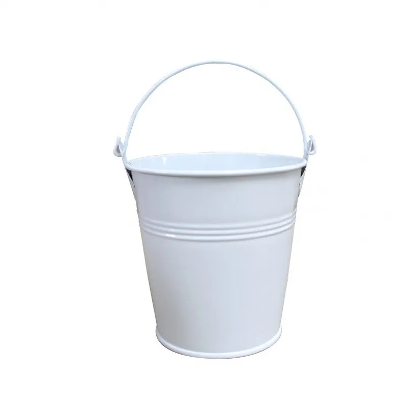 64Oz. Small Metal Buckets With Handle 5