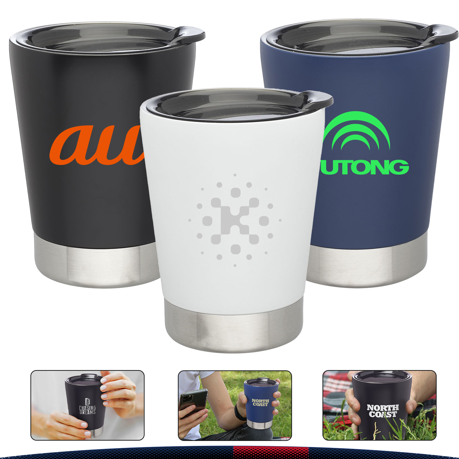 12 oz. Vacuum Insulated Water Mugs 3