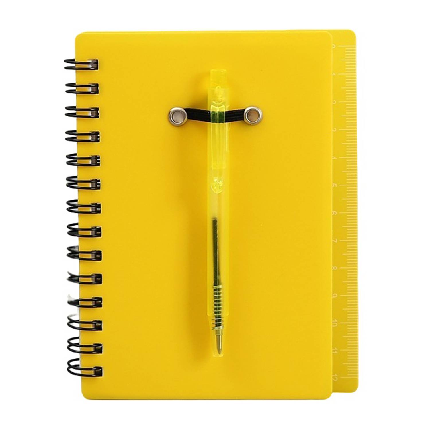 Soft PP Cover Spiral Business Notebook w/ Pen 10