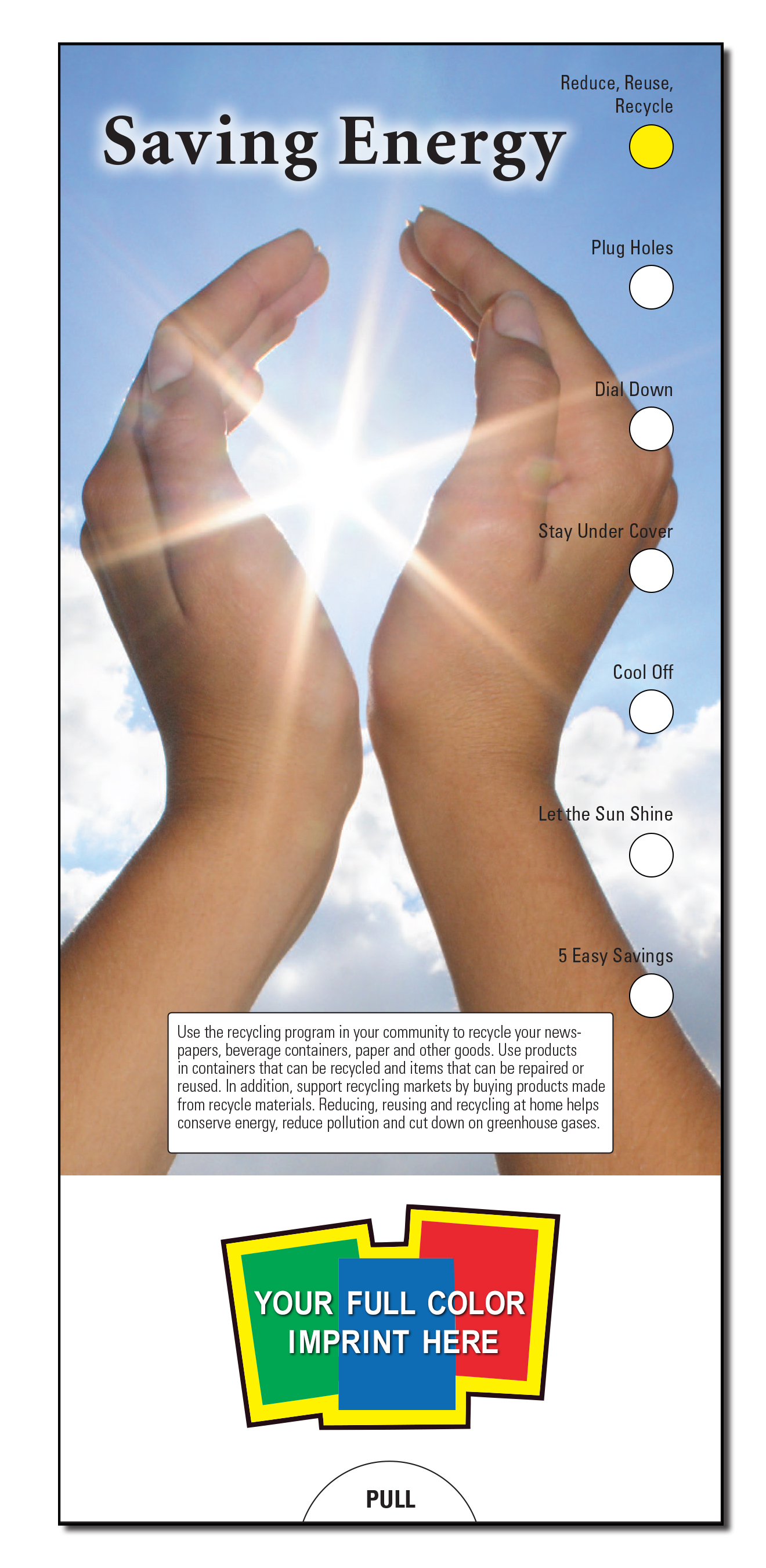SLIDE CHART - Saving Energy Slide Chart 2