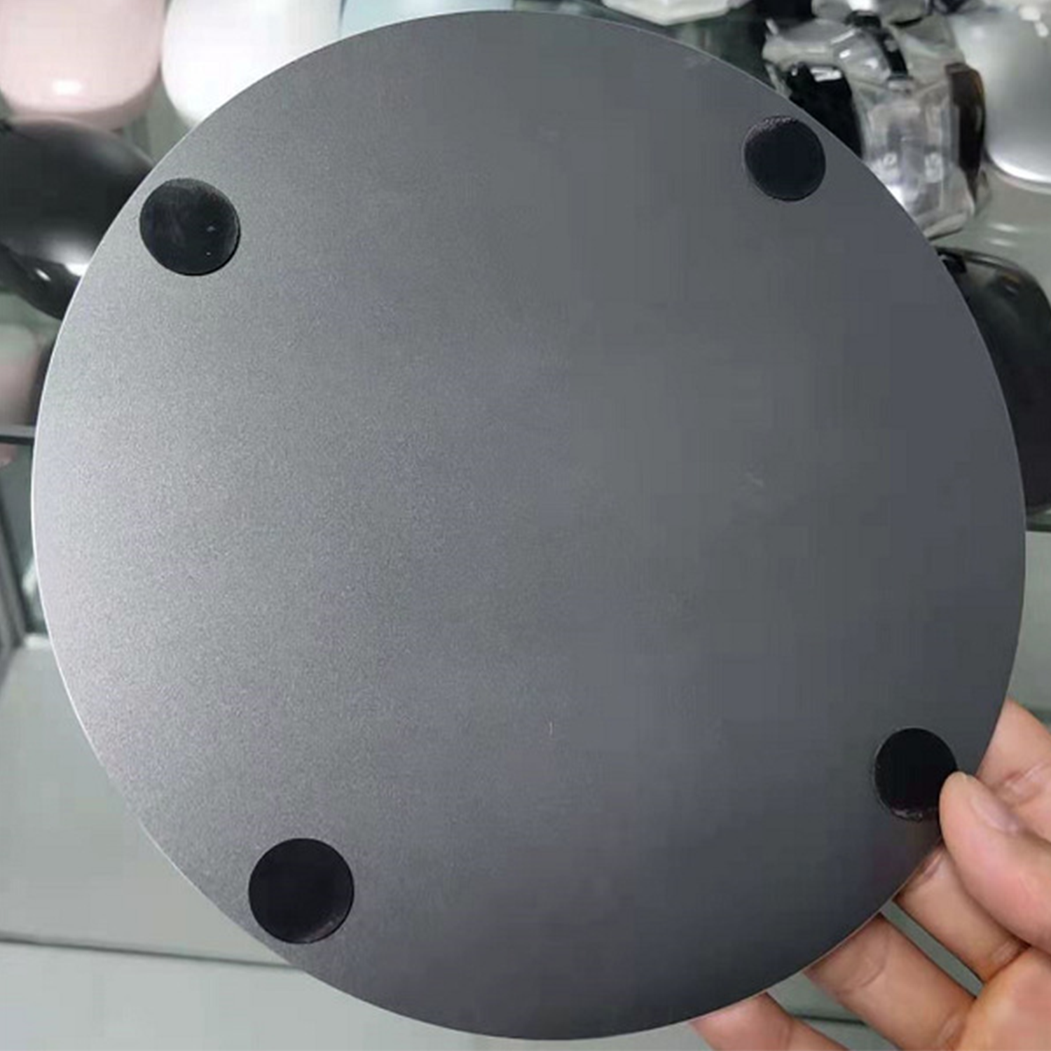 Non-slip Aluminum Alloy Mouse Pad 2