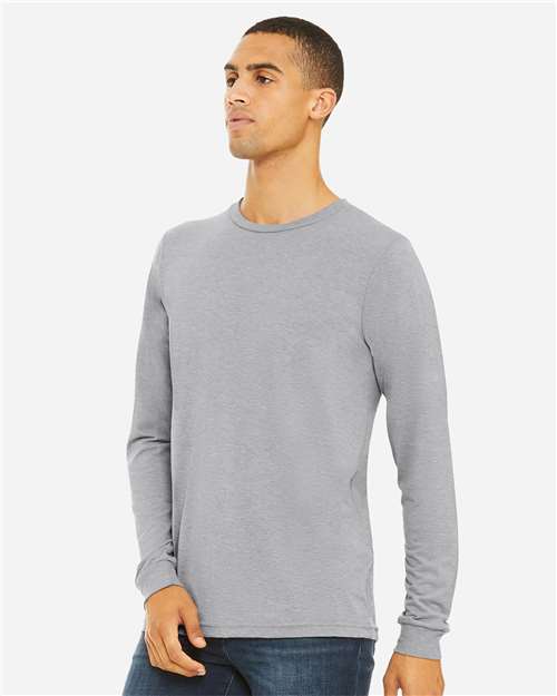 Unisex Triblend Long Sleeve Tee - 3513 100