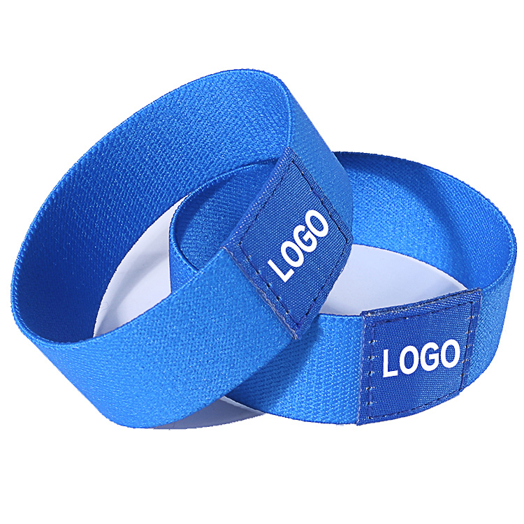 Full Color Printed Elastic Woven Wristband