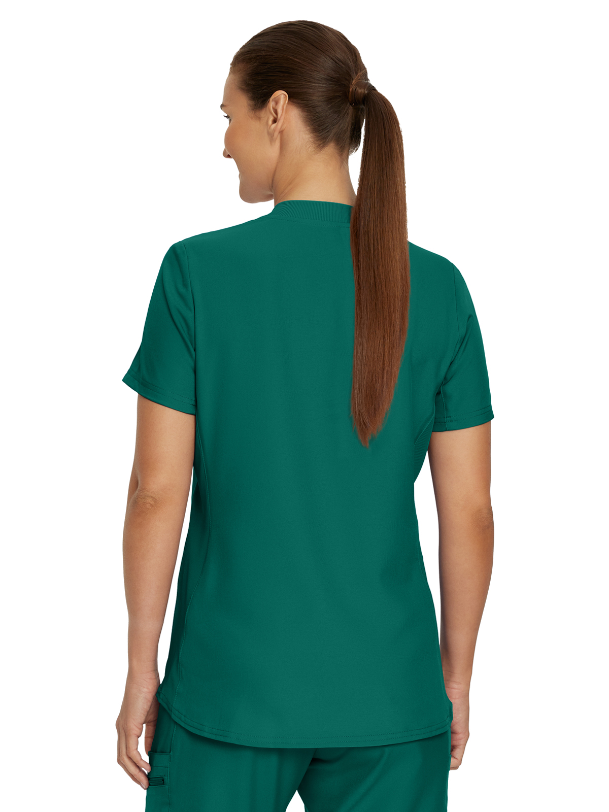 Landau - Forward - Women's Three-Pocket Rib-Knit Neckline V-Neck Top 44