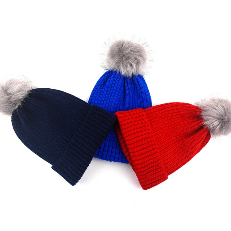 Custom Beanie Hats Winter Knitted Caps Unisex 8
