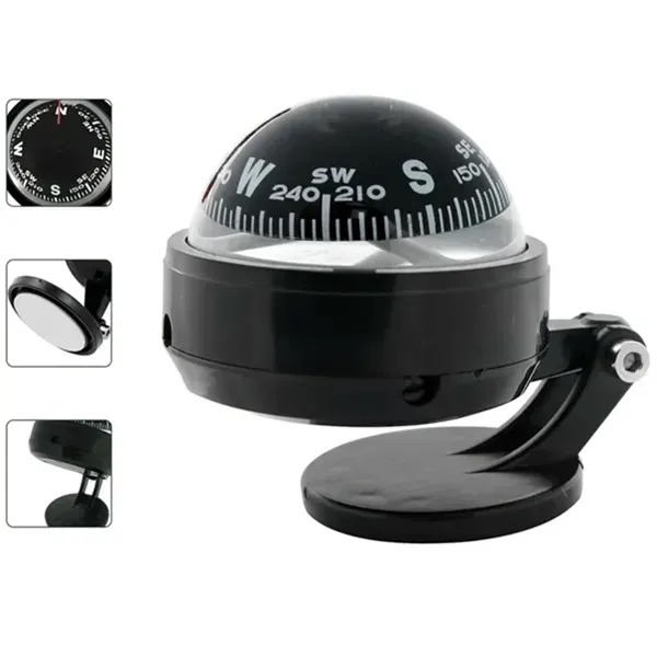 Adjustable Dashboard Compass Ball 3