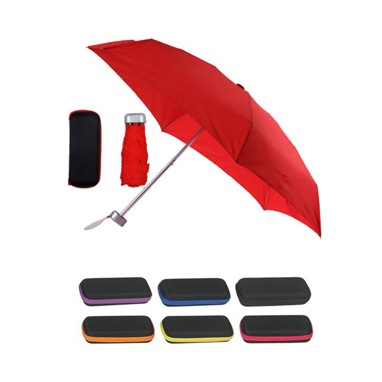 Mini 5 Folding Umbrella With EVA Case 2