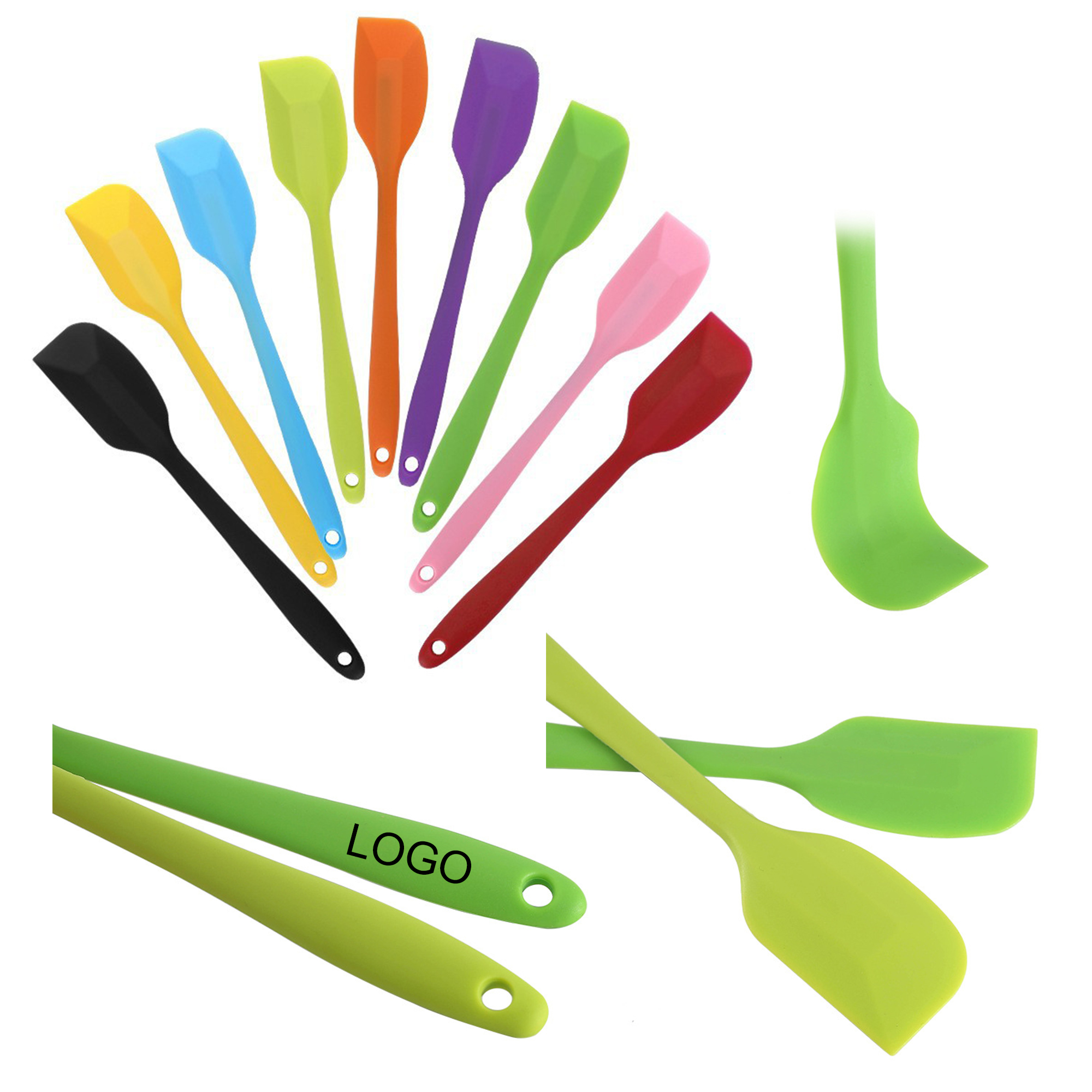 Custom Jam Silicone Spatula 5