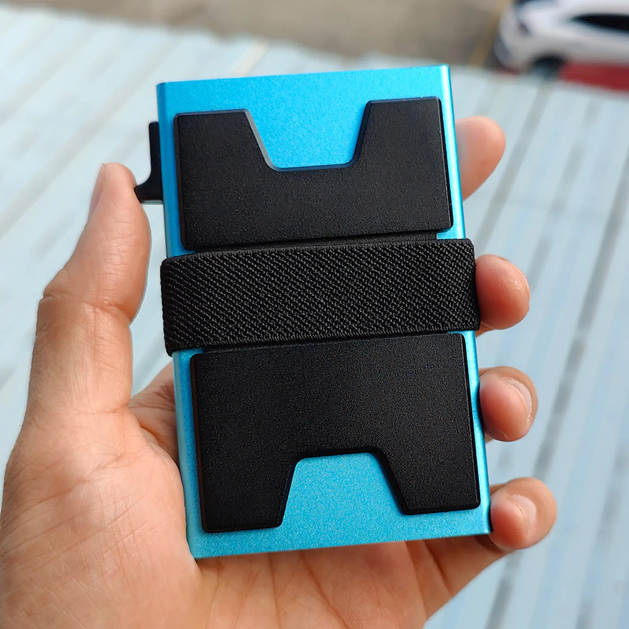 MOQ20 RFID Blocking Card Holder Wallet 11