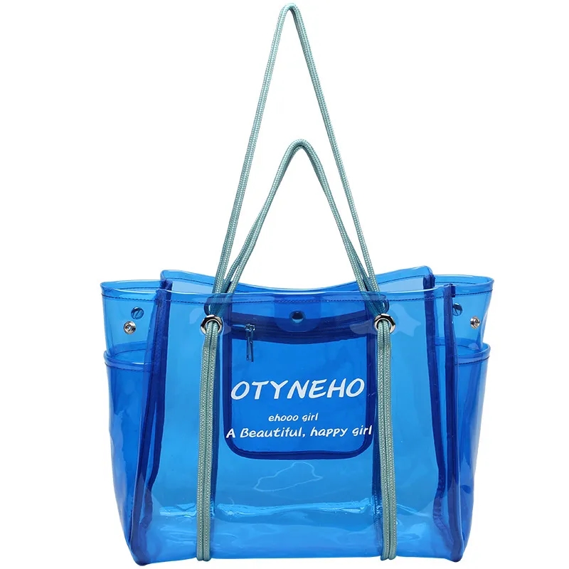 Large PVC Clear Shoulder Bag 2