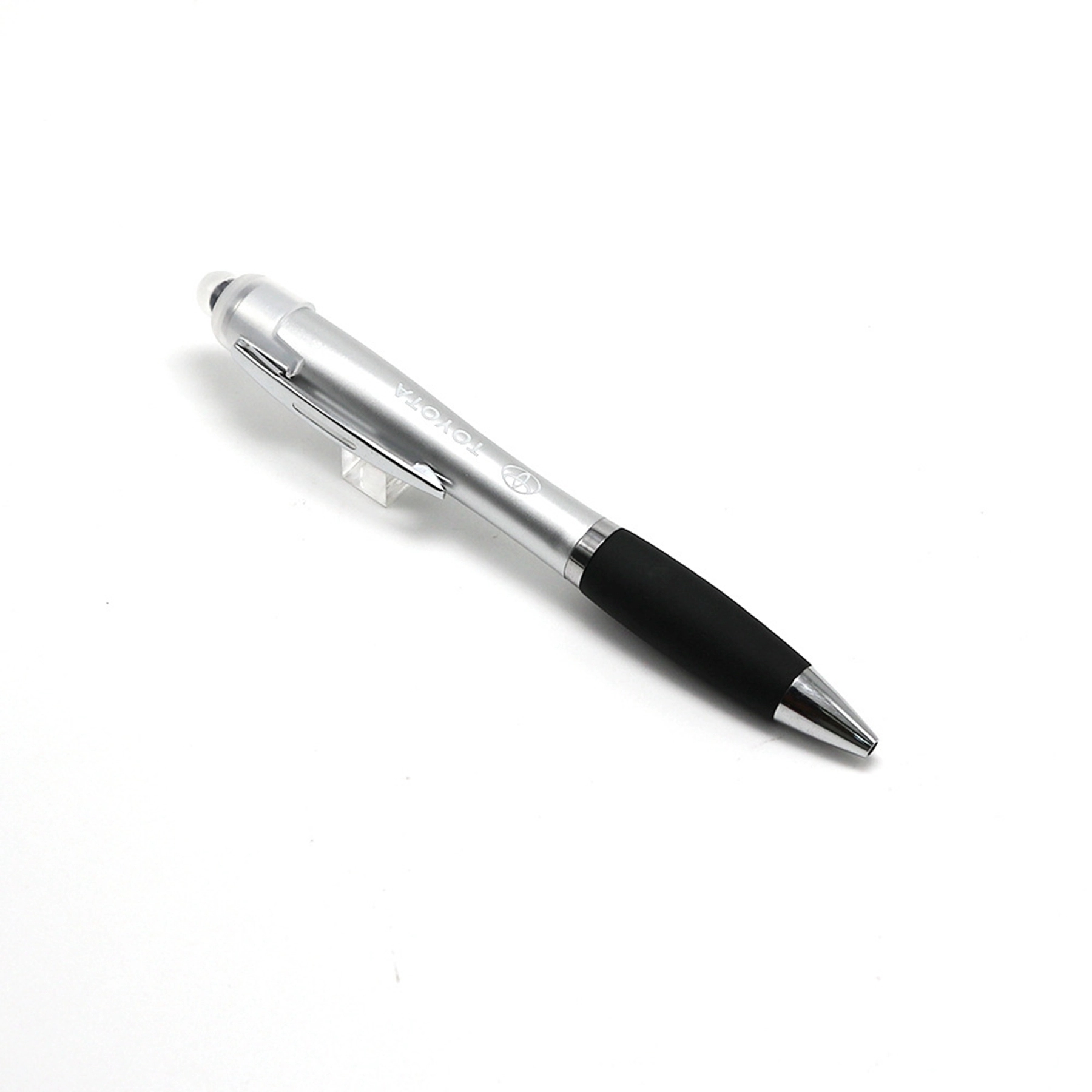 Gourd Shaped Led Light Up Logo Ballpoint Pen 8