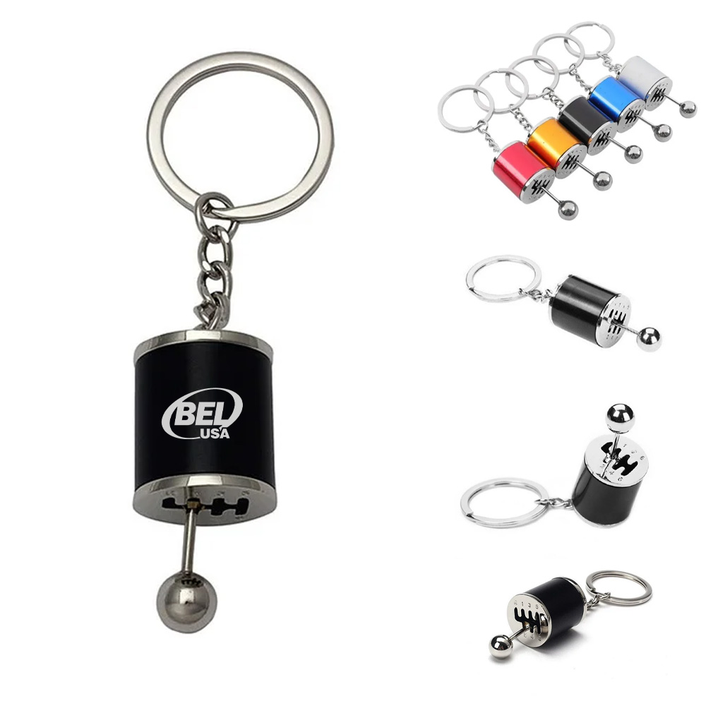 Car Gearbox Metal Keychain 2
