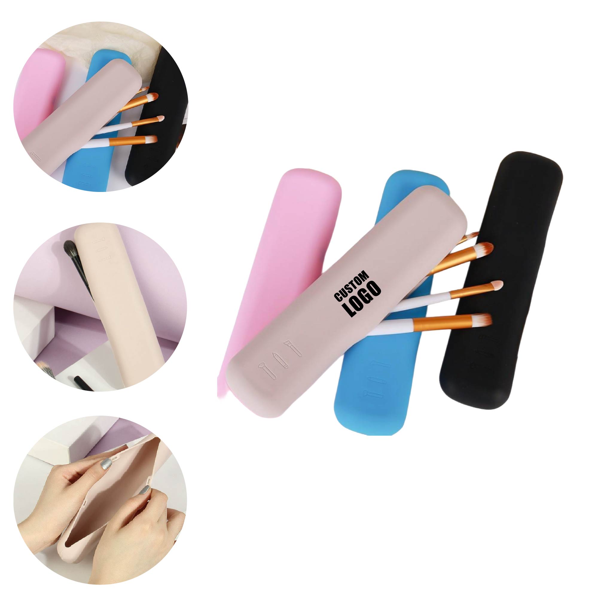 MOQ 10 pcs Dustproof Makeup Bag 3