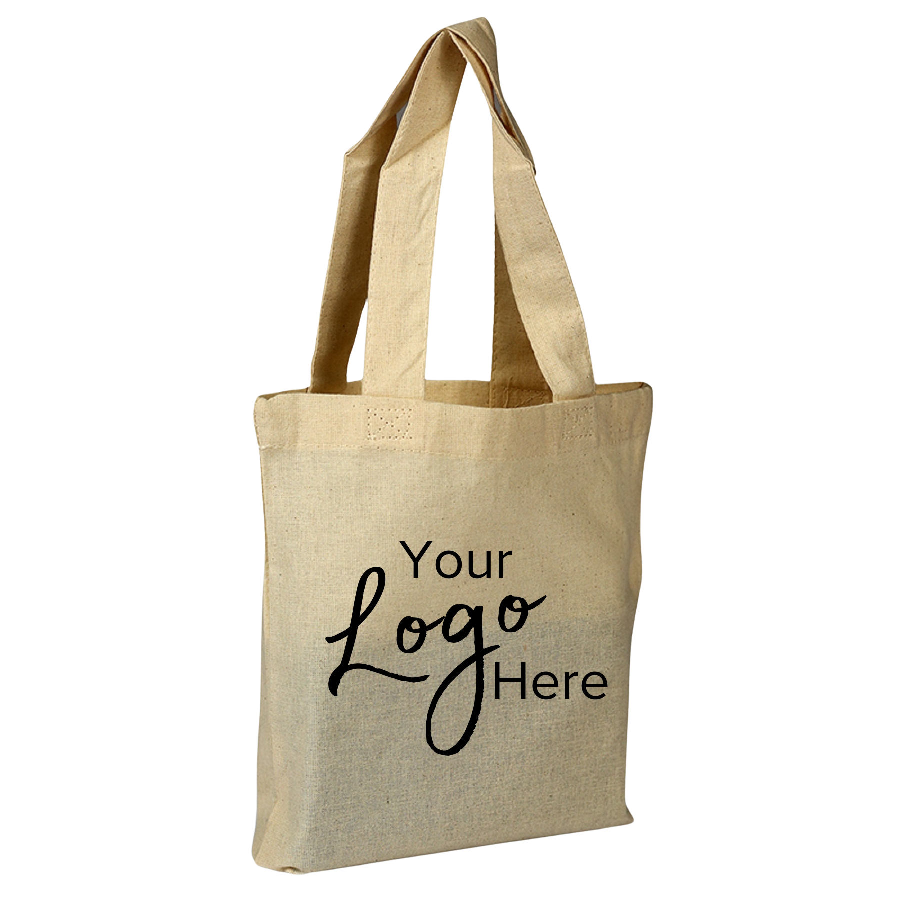 Small Sheeting Tote 8"W x 8"H x 1.5" Gusset Bag