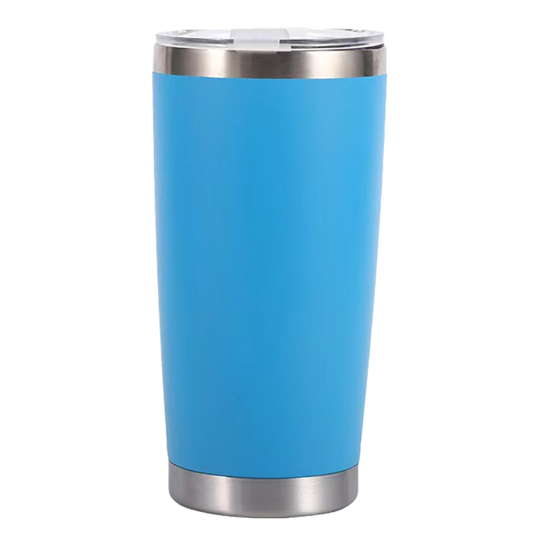 MaxImprint 20oz Stainless Steel Car Cup Tumbler with Lid Full Wrap Full Color Imprint Included 1