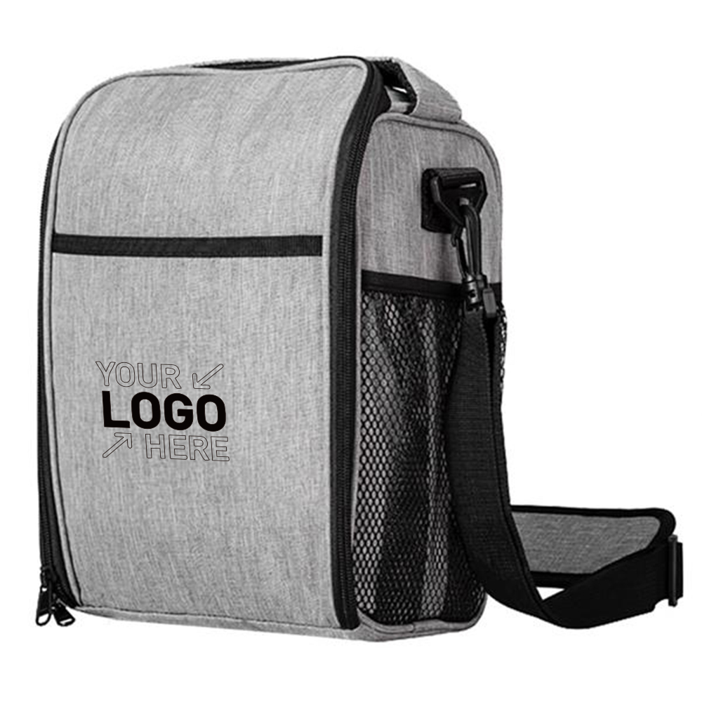 Small Insulated Lunch Bag For Adults And Kids, custom lunch bag with logo imprint 3