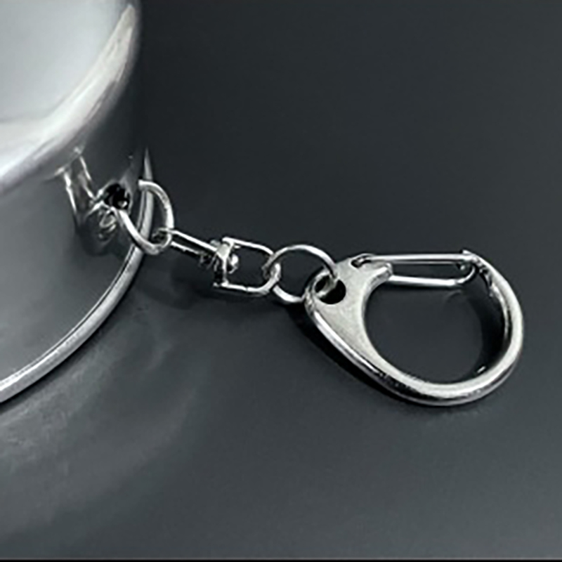 250ML Travel 304 Stainless Steel Collapsible Cup w/ Metal Keychain 7