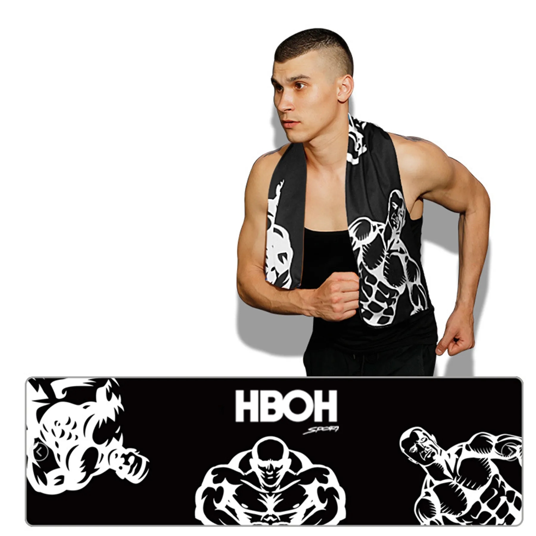 Custom Color Printed Sports Towel 3