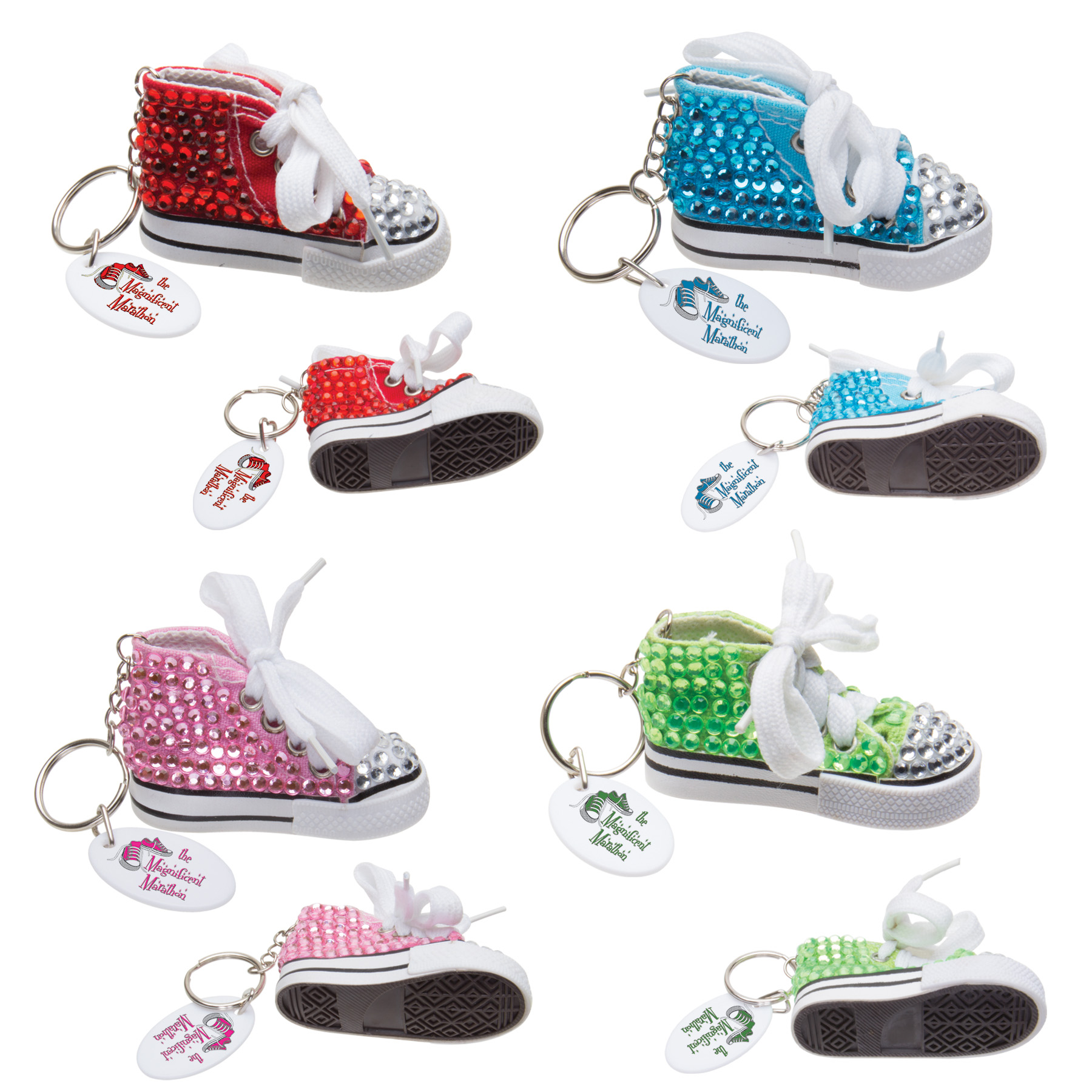 Gym Shoe Bling Keytag