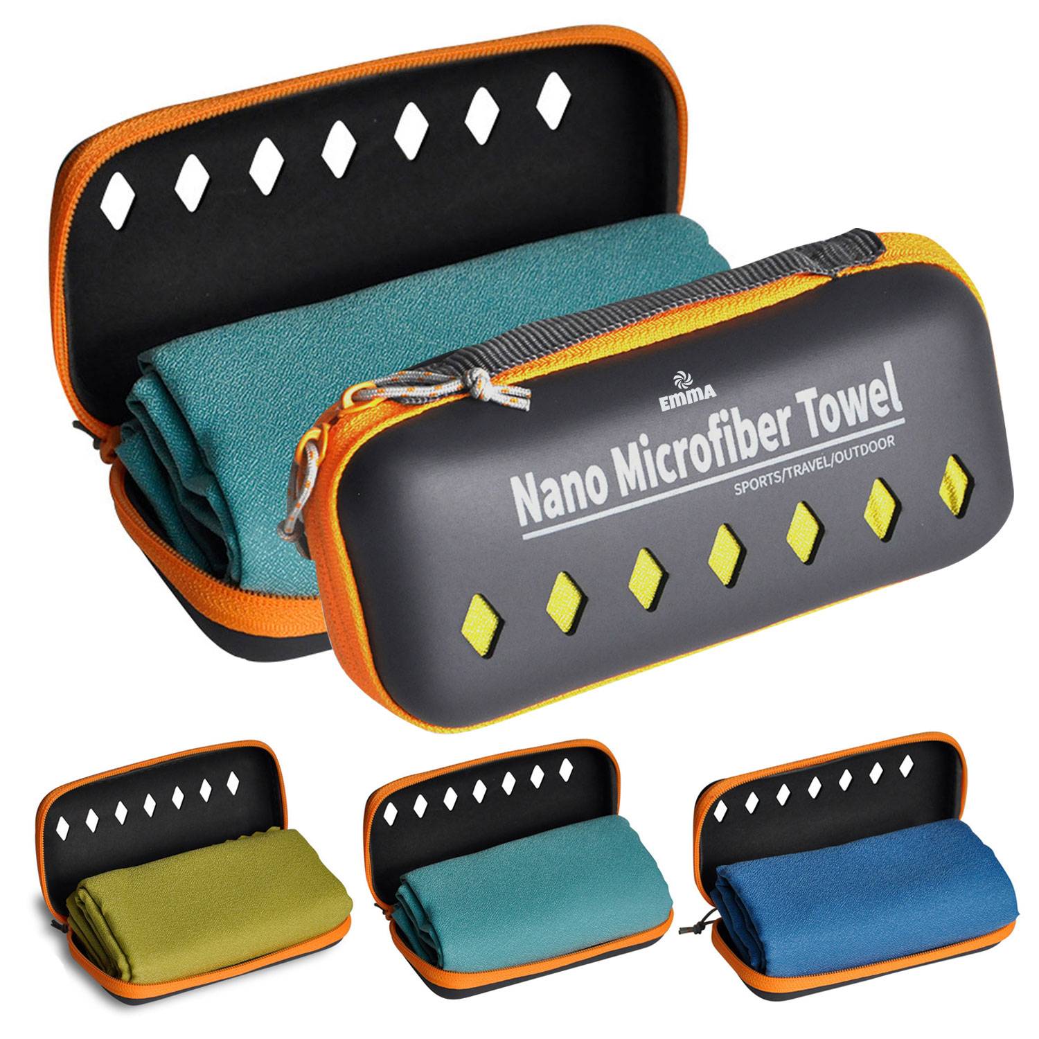 Microfiber Beach Towels w/ Carry Bag 2