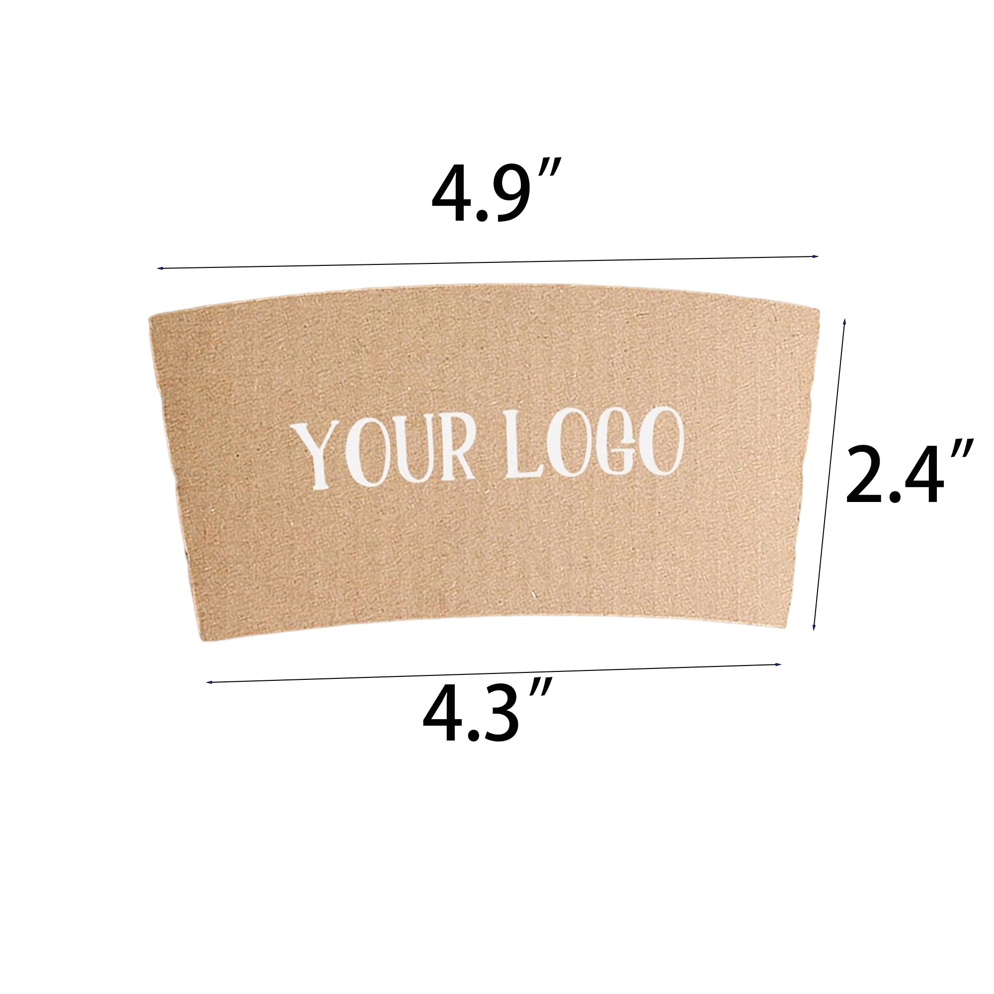 Disposable Coffee Cup Sleeve 2