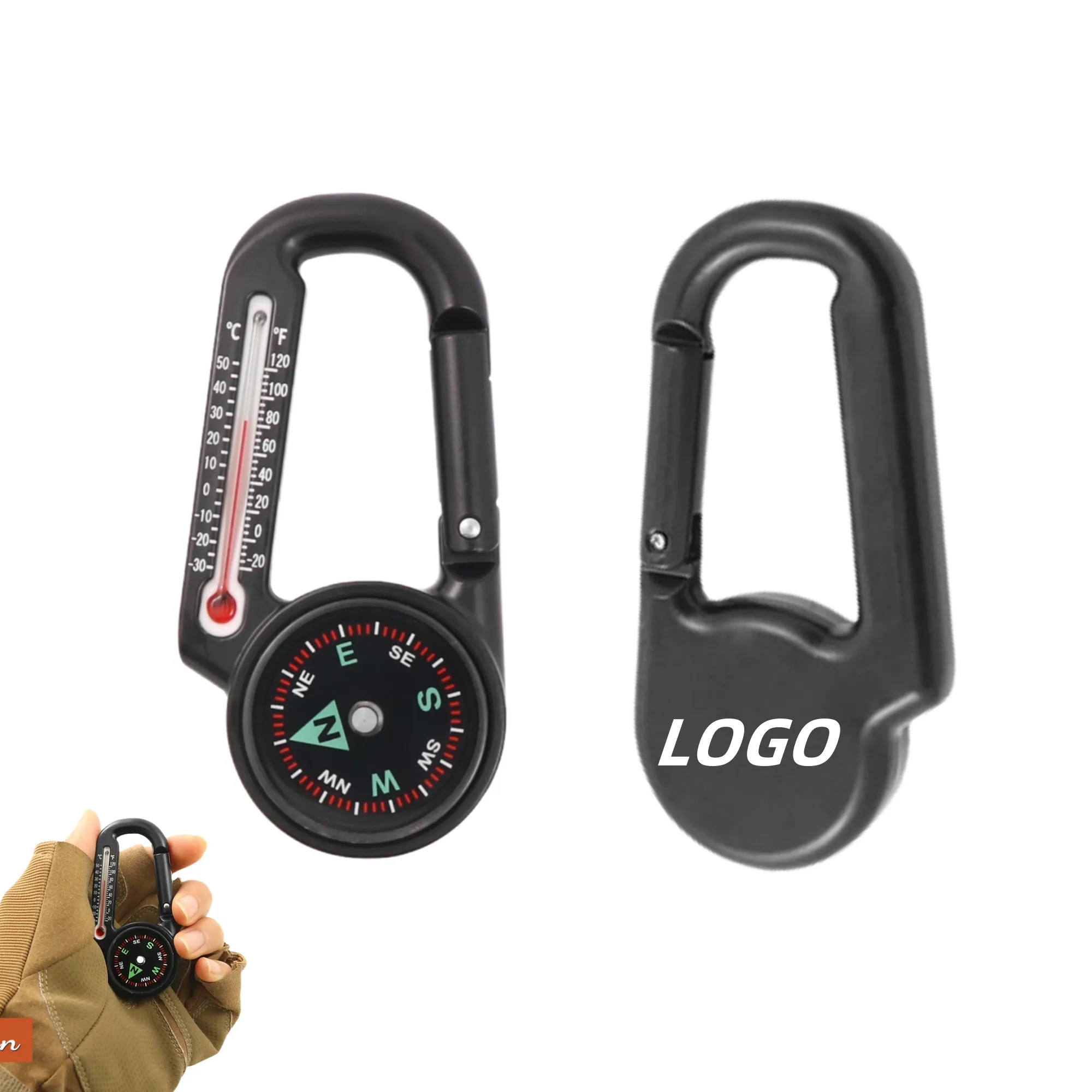 Multifunctional Outdoor Compass With Thermometer 2