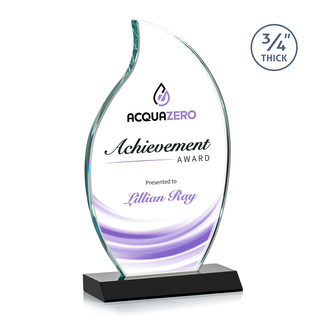 Croydon Flame VividPrint™ Award - Black 6
