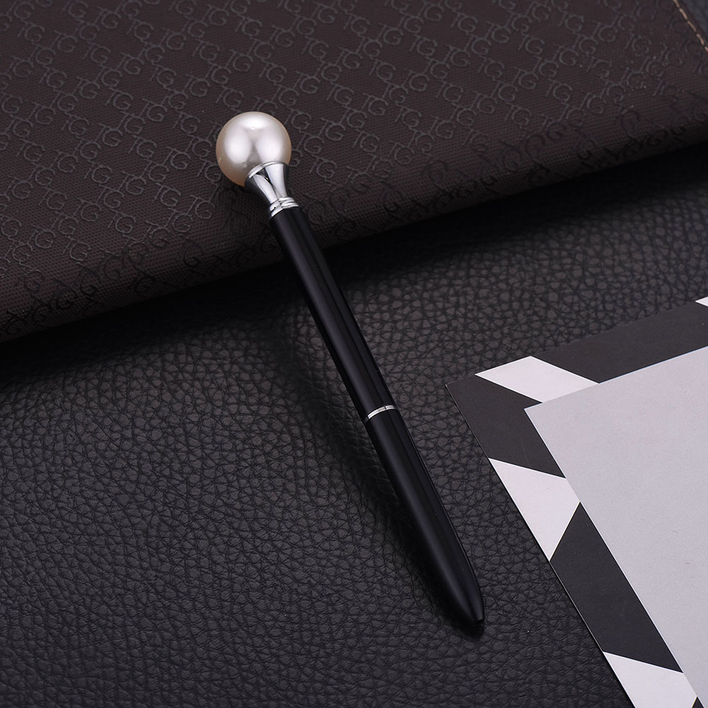 Metal Ballpoint Pen with Pearl 4