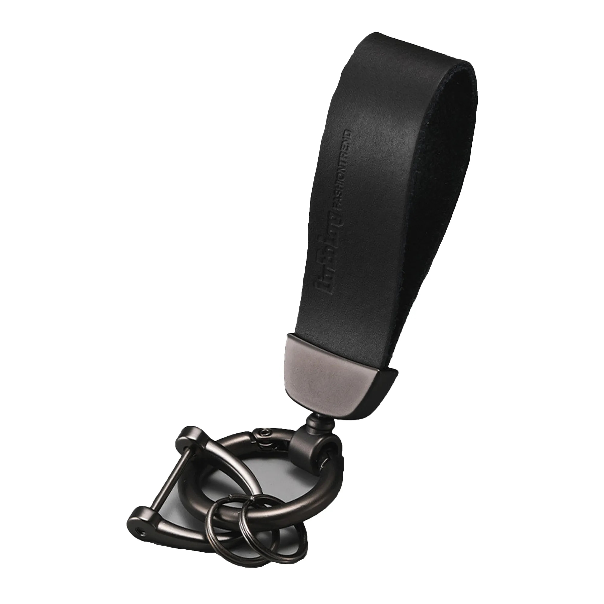 MOQ100 Cowhide Alloy key Chain 4