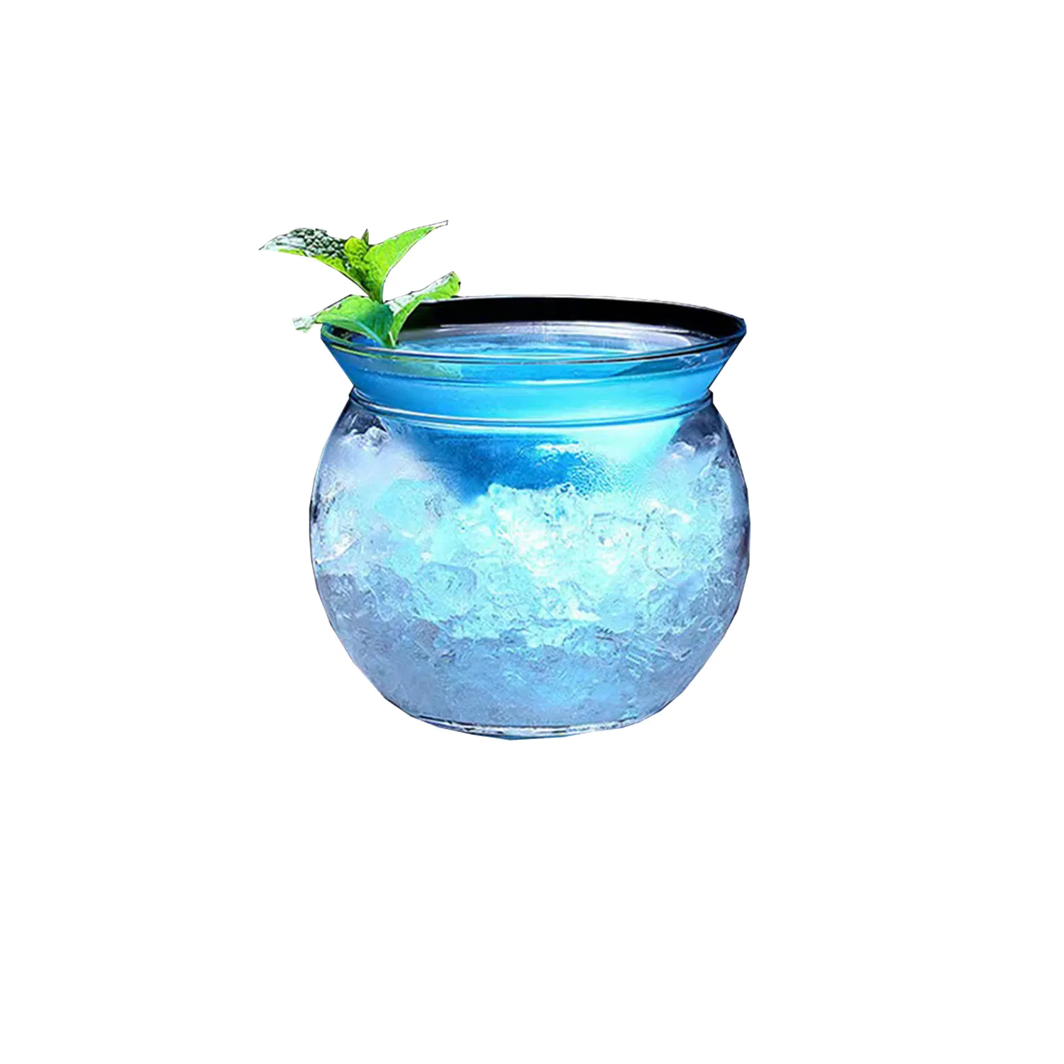 7 Oz. Glass Cocktail Triangle Cup 2