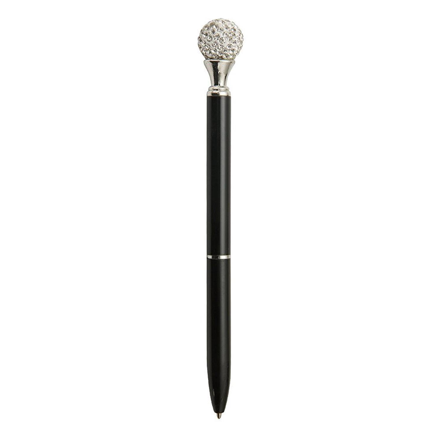 Metal Rotary Diamond Ball Pen w/ Box 6