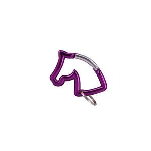 Charming Horse Head Shaped Carabiner 12
