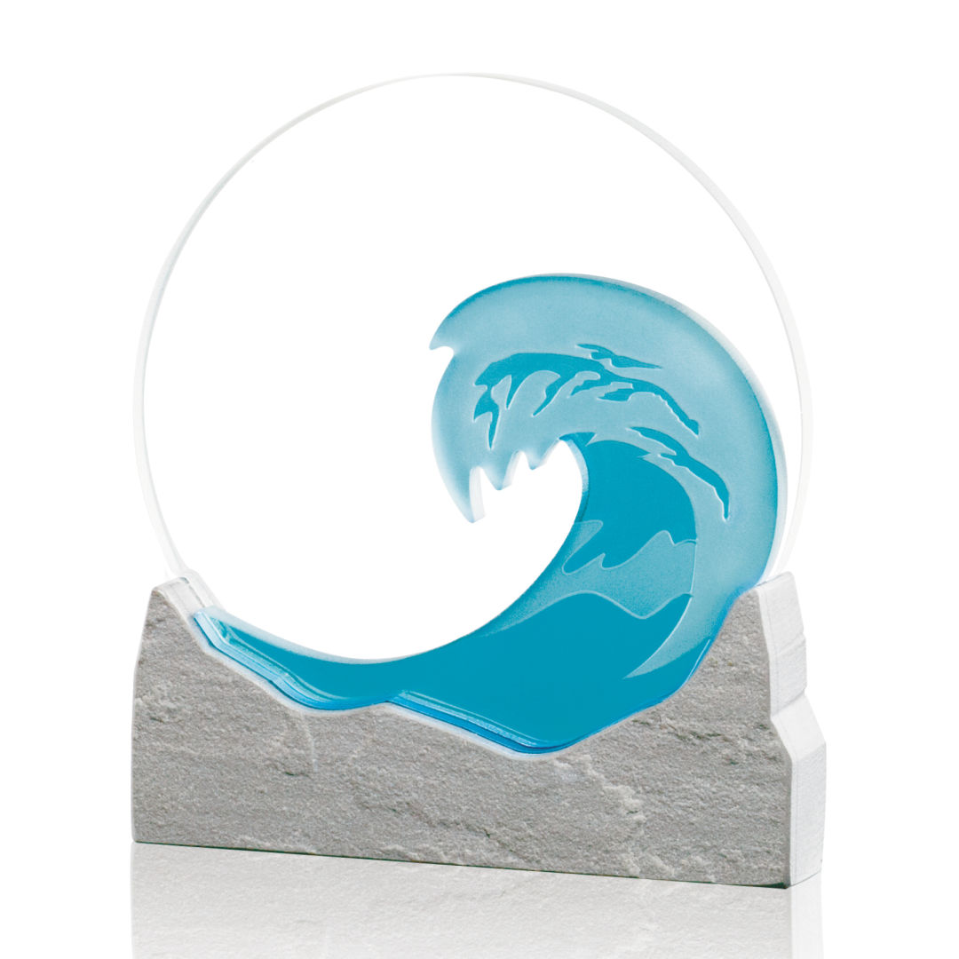Wave Award - Starfire/Teal/Sandstone 2