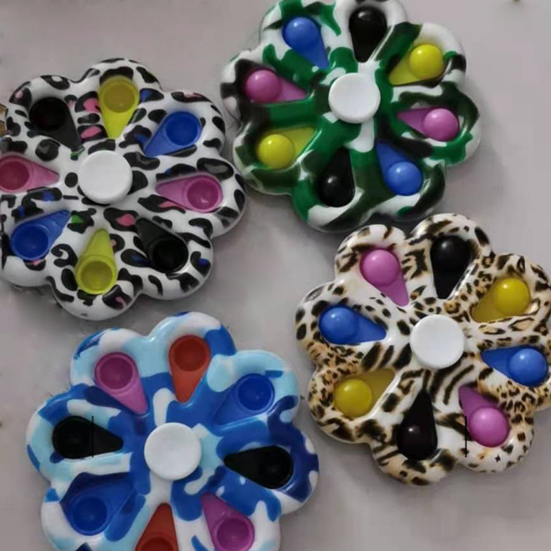 Colorful Fidget Toy Stress Relief Anti-Anxiety Autism Hand Toys for Kids 2
