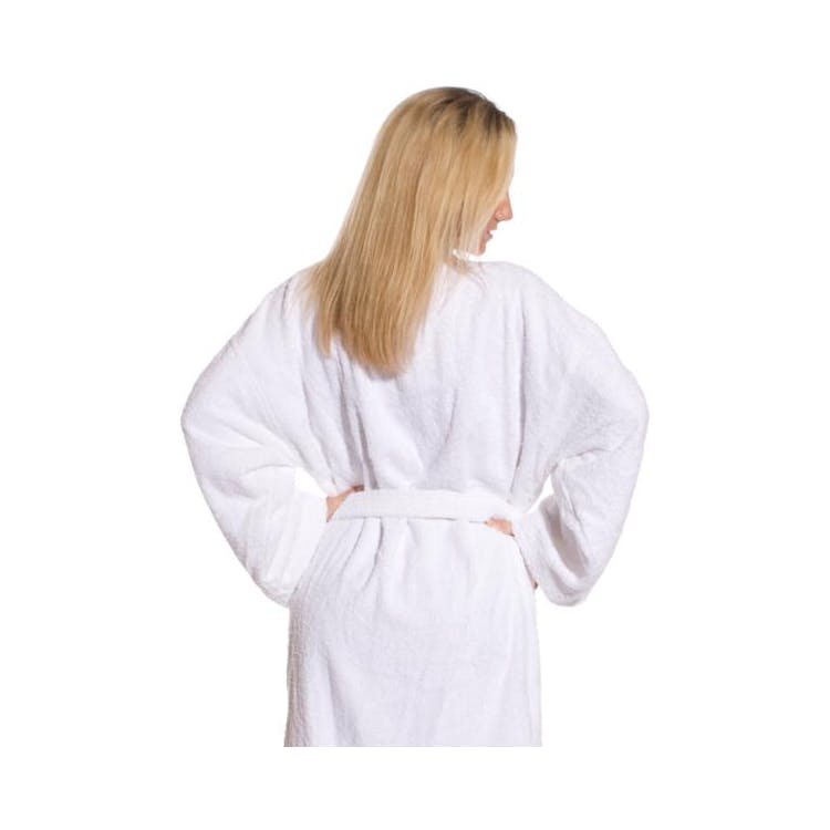 Women's Terry Velour Robes - White 1