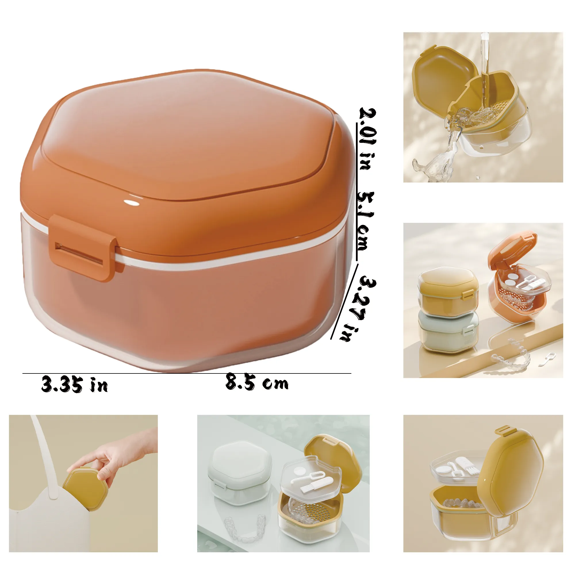 Portable Retainer Cleaning Case 3