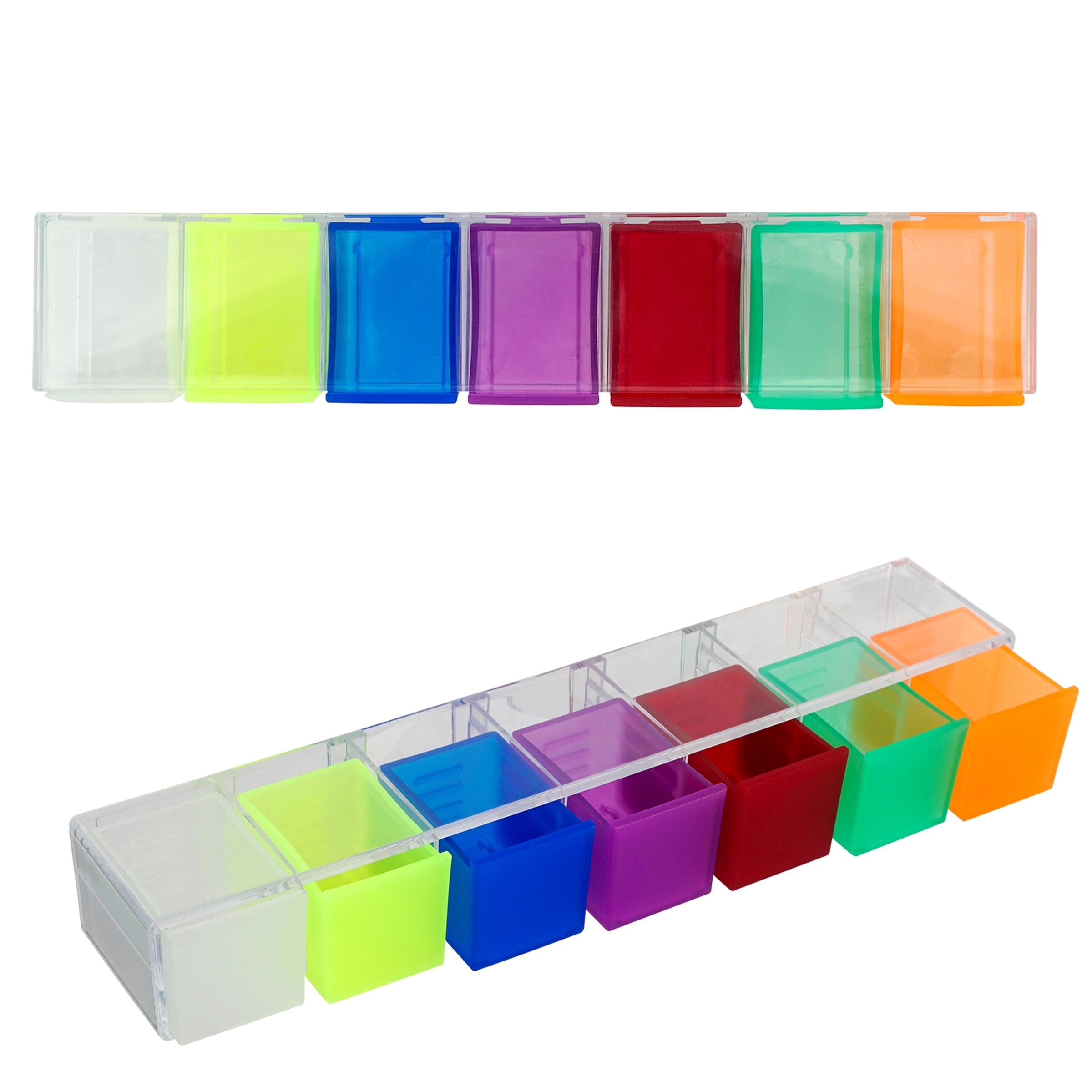 COLORFUL BLOCK PILL CASE 3