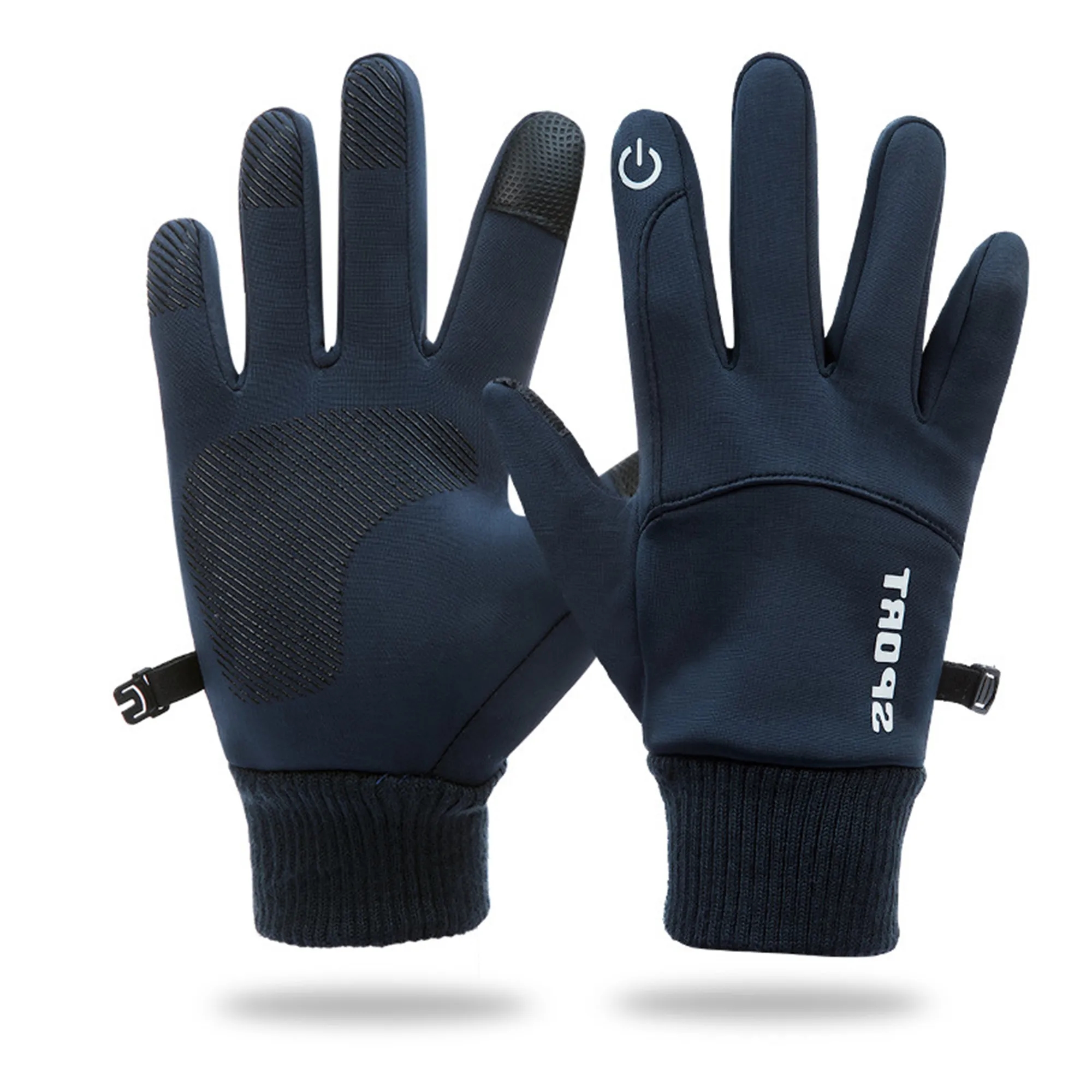 Custom Logo Fleece Winter Gloves 5