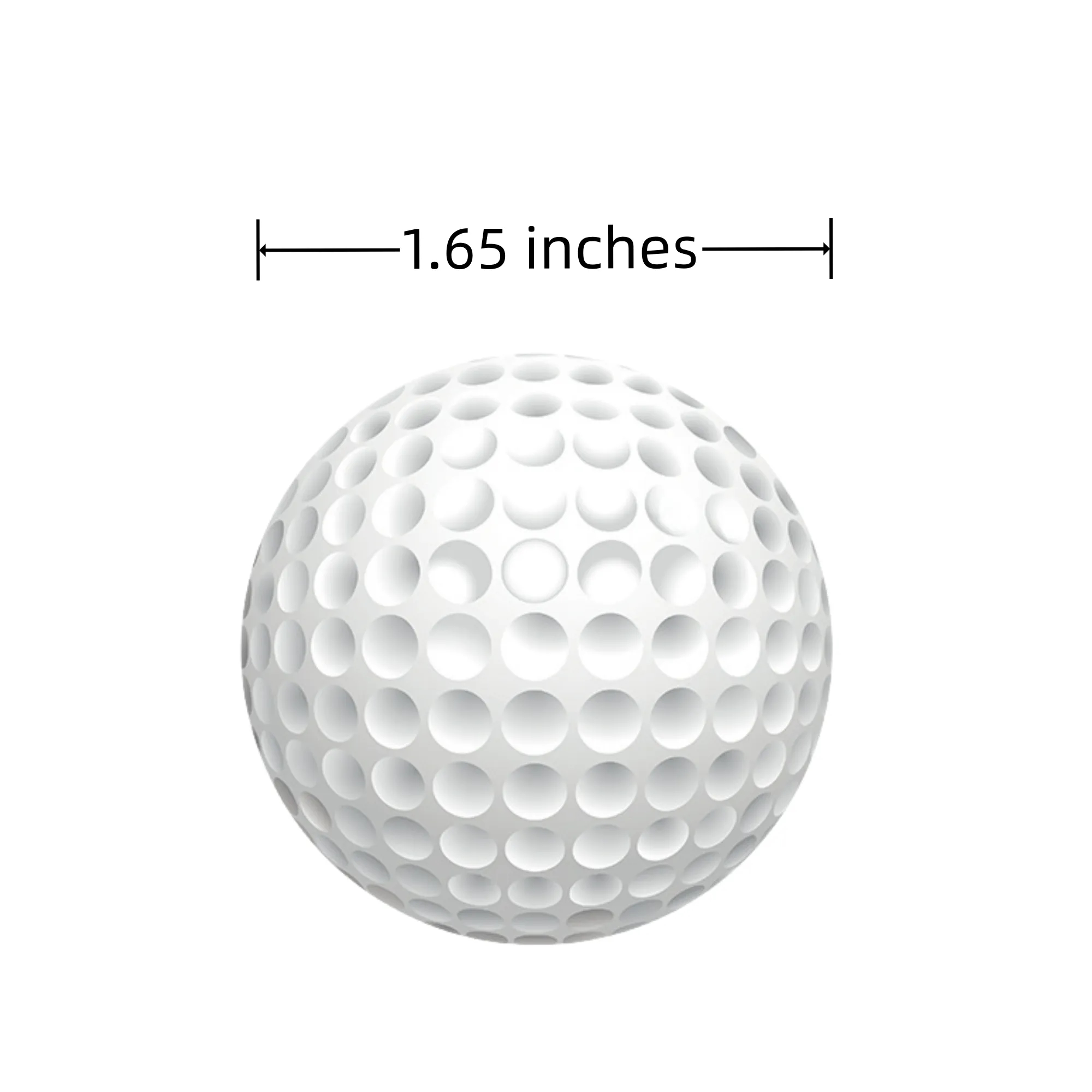 Low MOQ Custom Logo Standard Supersoft Golf Balls 1