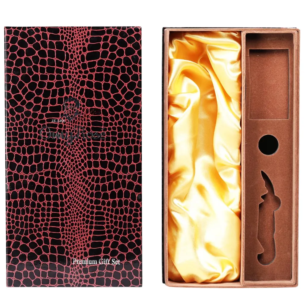 1-Bottle Leather Style Wine Gift Box 5