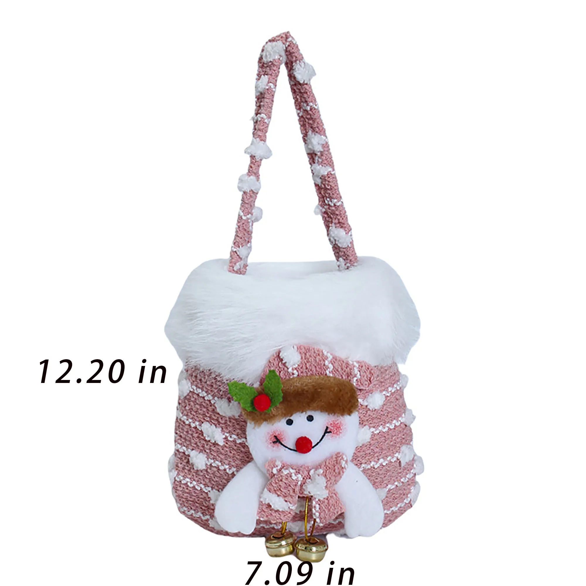 Christmas Handheld Gift Bag With Logo For Surprise, Holidays 2