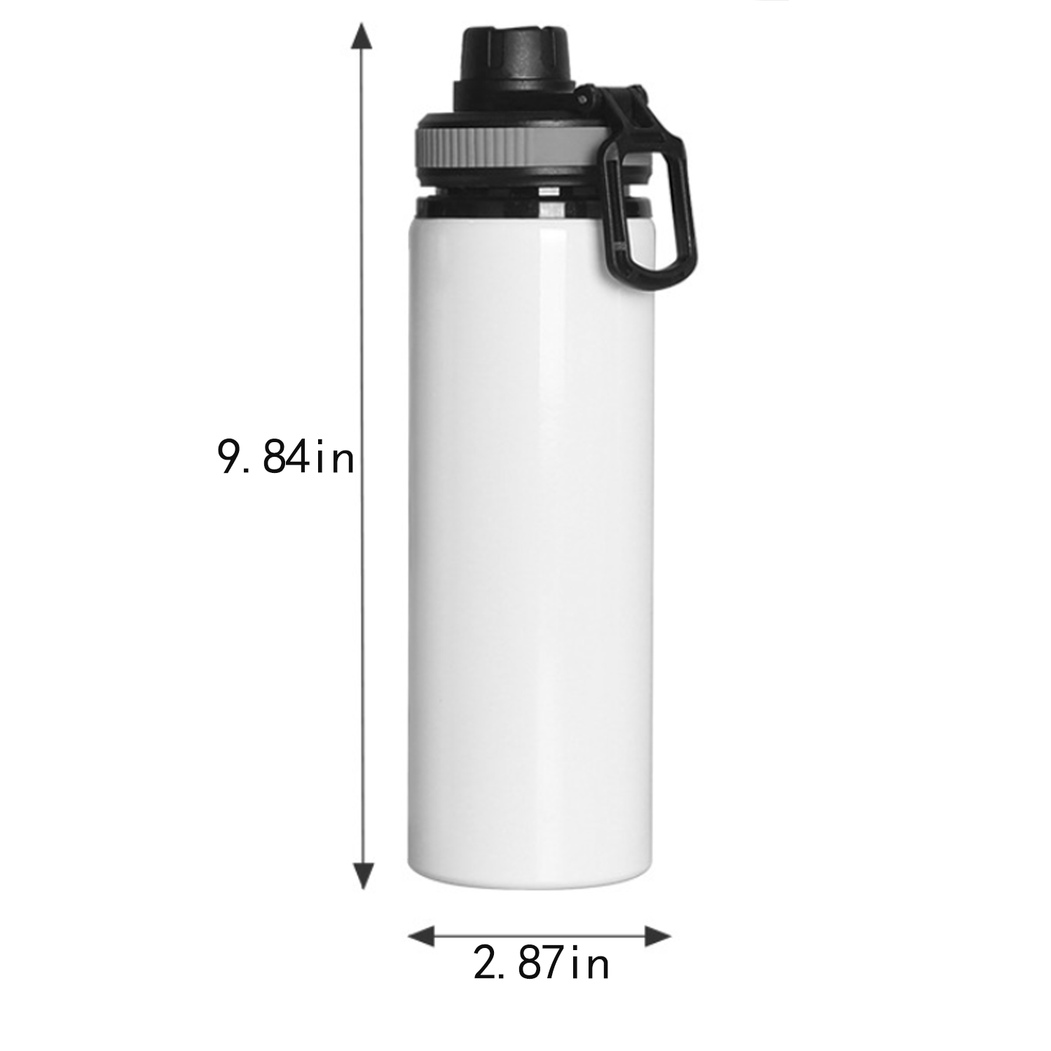25oz Soccer Color Change Aluminum Water Bottle 8