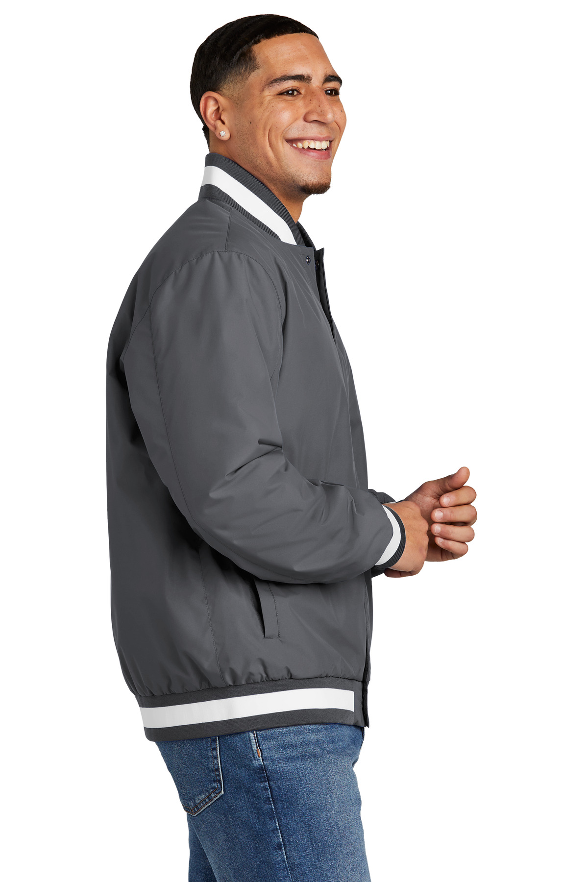 Sport-Tek Insulated Varsity Jacket JST58 14