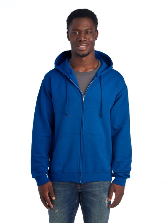JERZEES NuBlend® Unisex Full-Zip Hooded Sweatshirt 2