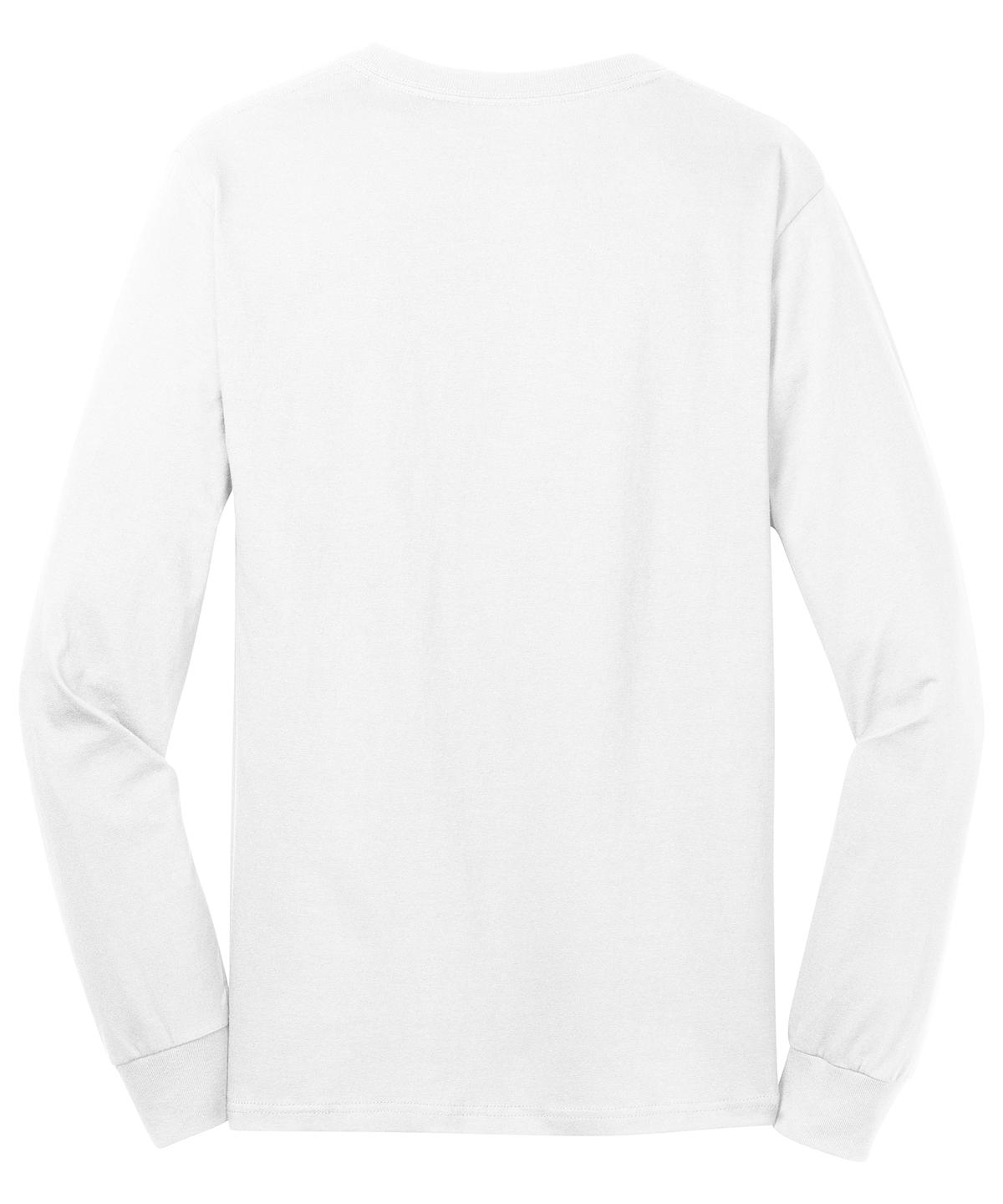 Port & Co Long Sleeve Core Cotton Tee. PC54LS 243